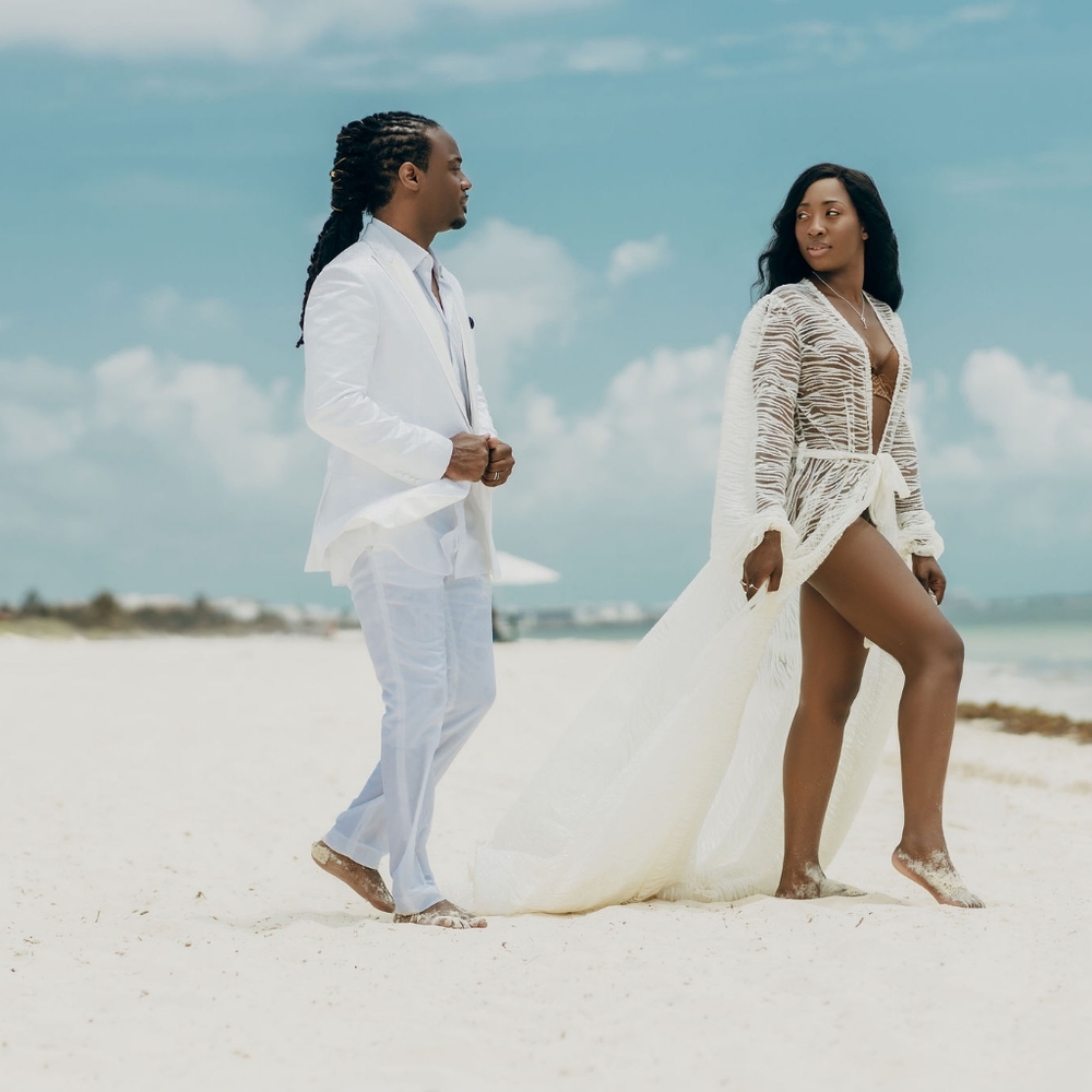 Custom Bridal wedding robe - Picture 5 of 6